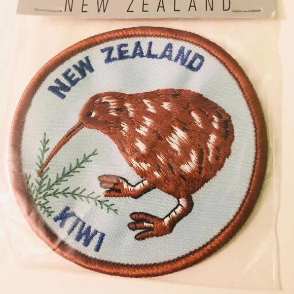 Vtg New  Zealand Kiwi Patch Embroidered Badge Iron On - Picture 10 of 10
